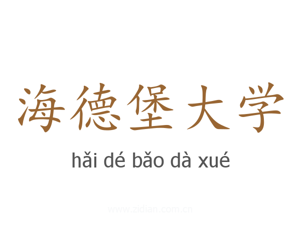 海德堡大学