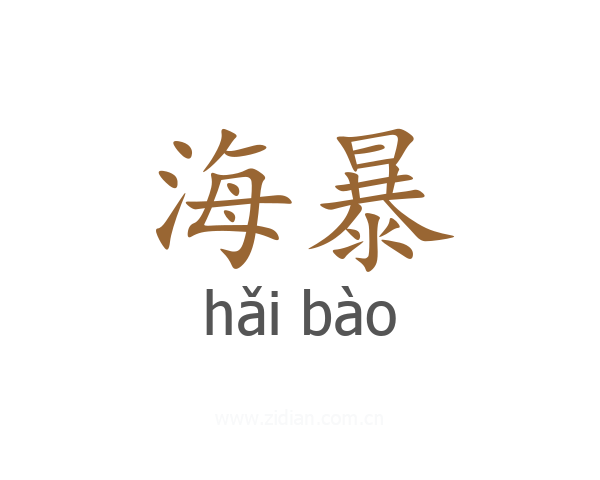 海暴
