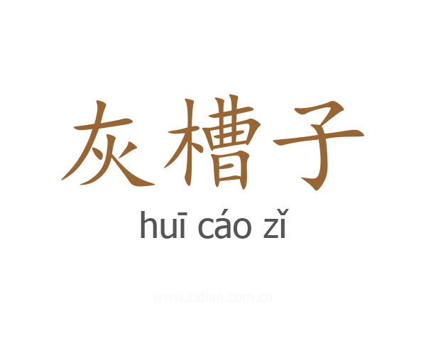 灰槽子