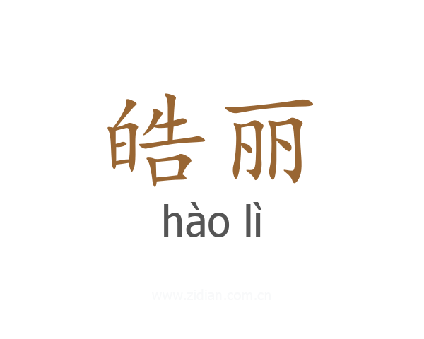 皓丽
