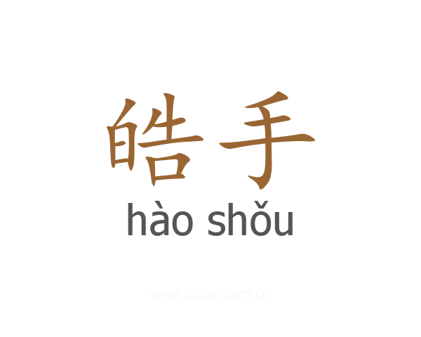 皓手