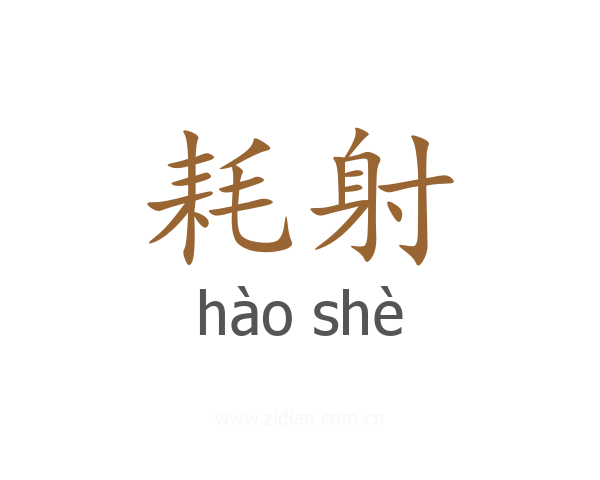 耗射