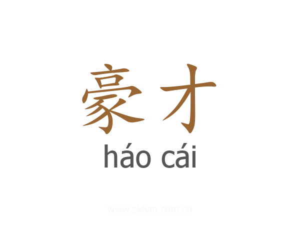 豪才