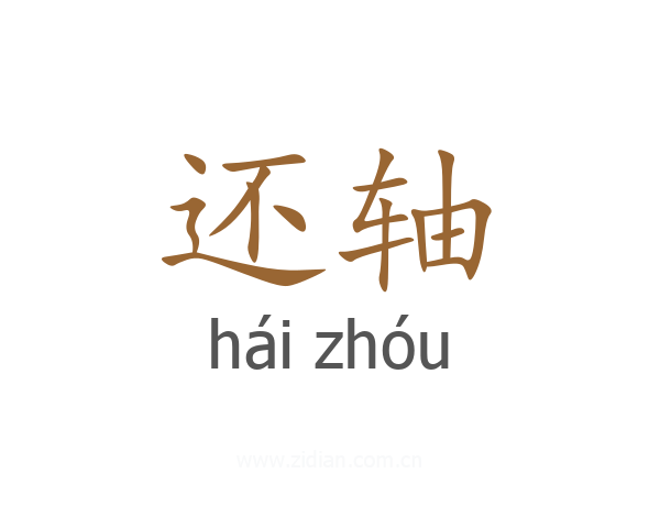还轴