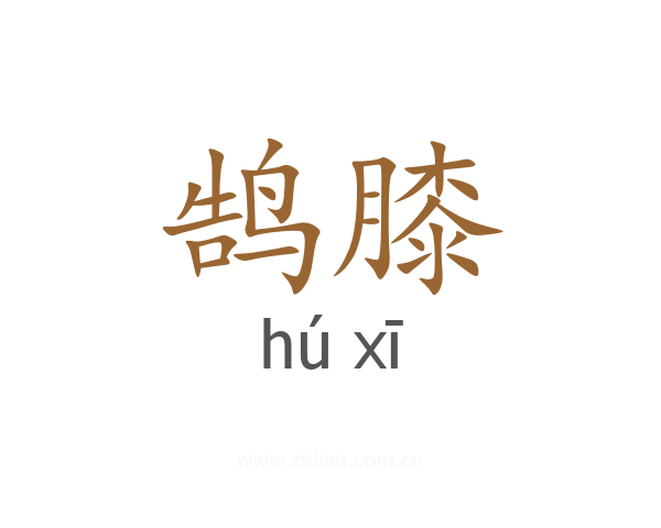 鹄膝