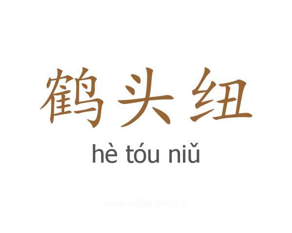 鹤头纽
