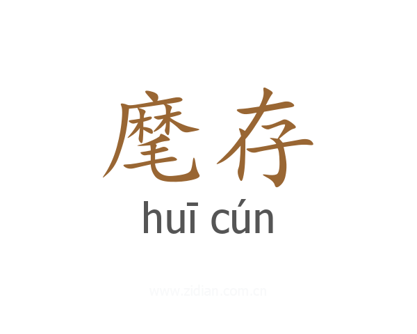 麾存