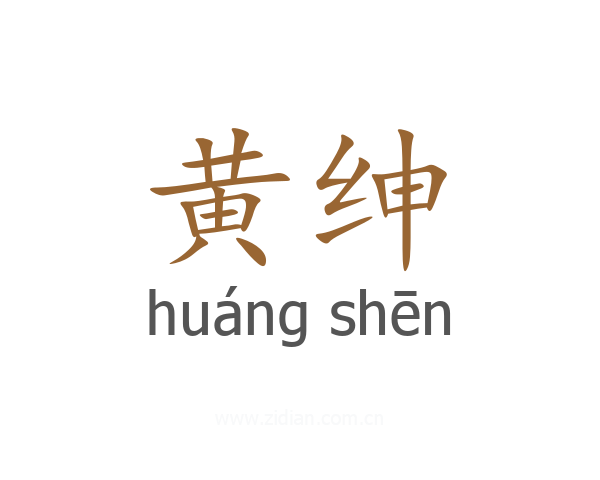 黄绅