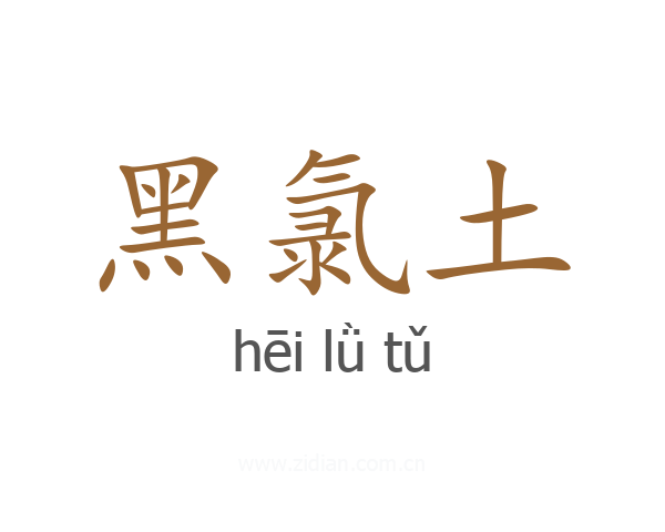 黑氯土