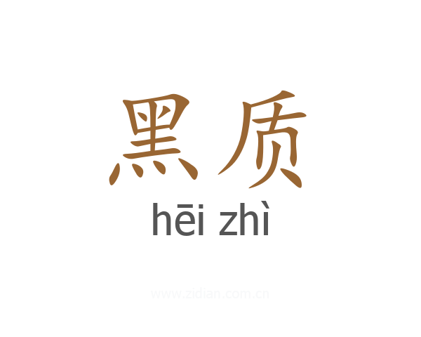 黑质