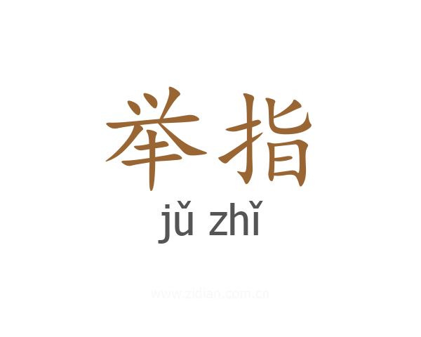 举指