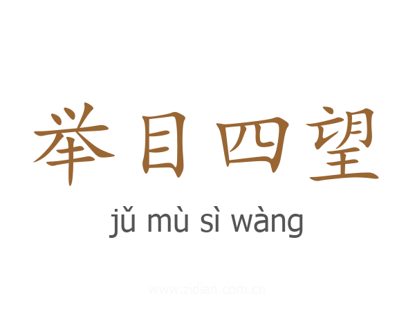 举目四望