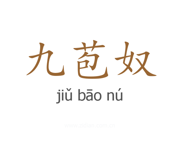 九苞奴