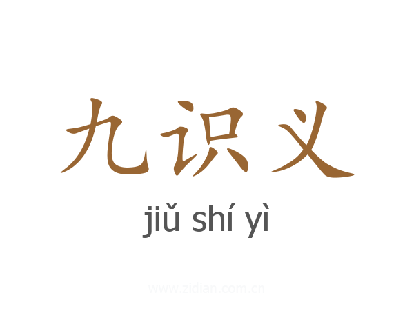 九识义