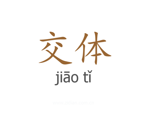 交体