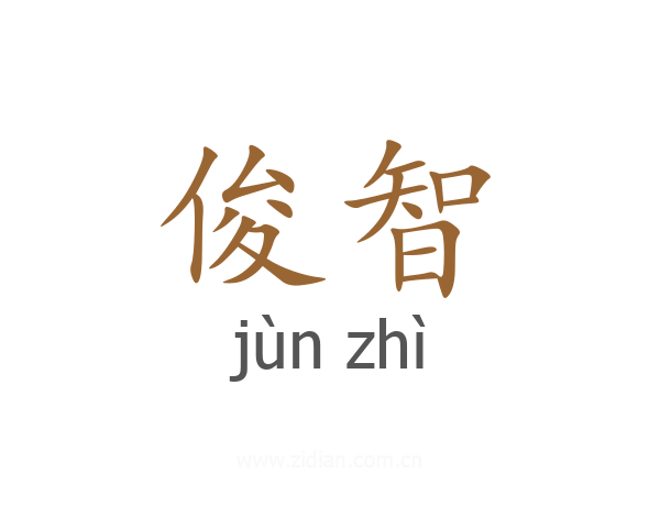 俊智