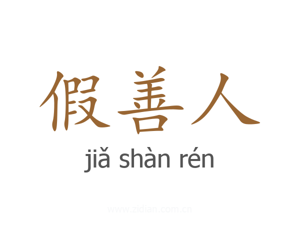 假善人