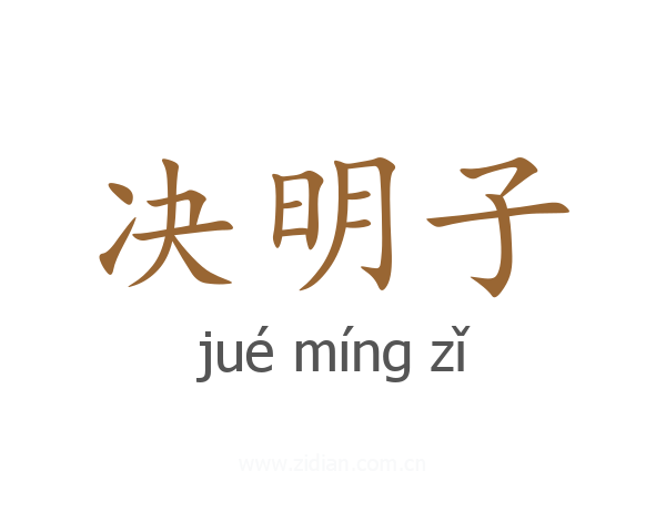 决明子