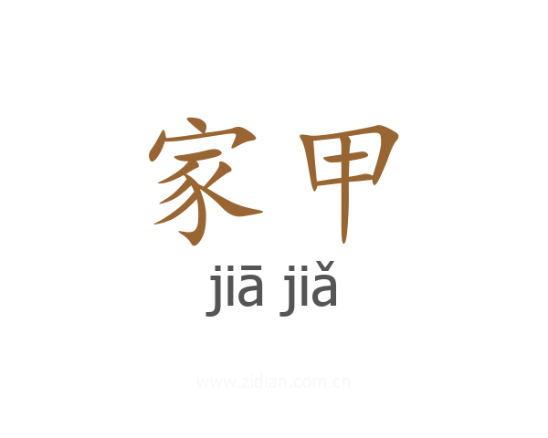 家甲
