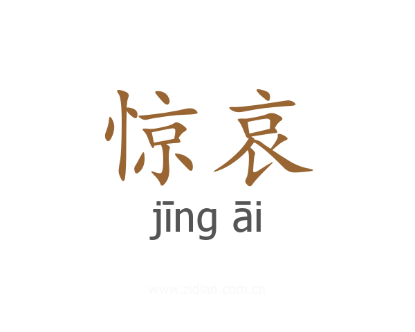 惊哀
