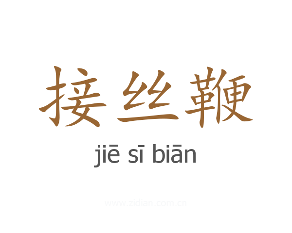 接丝鞭