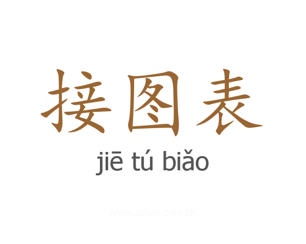 接图表