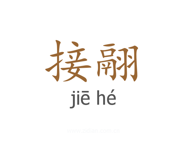 接翮