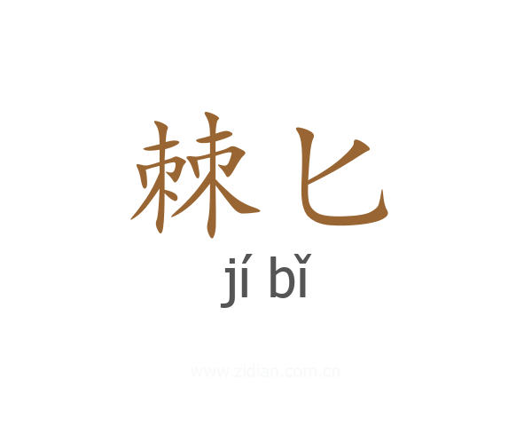 棘匕