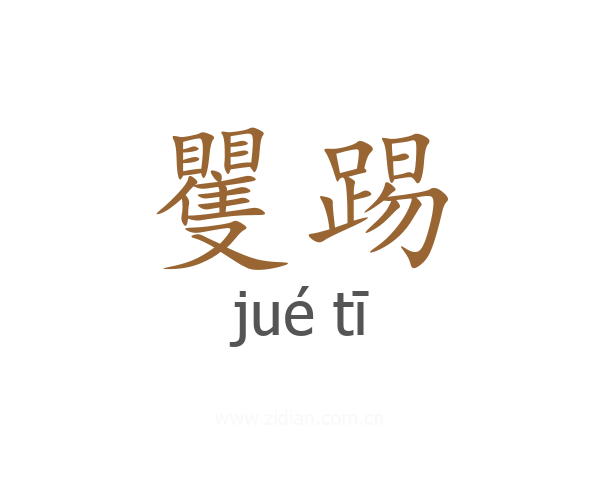 矍踢