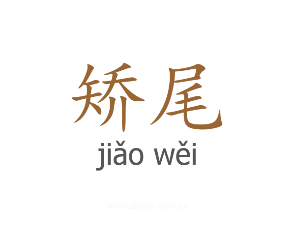 矫尾