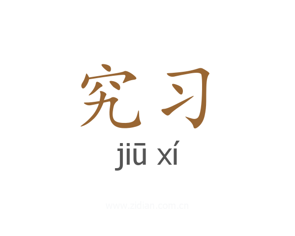 究习
