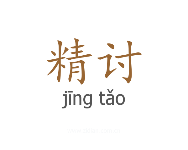 精讨