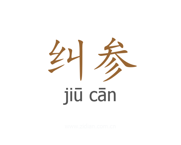 纠参