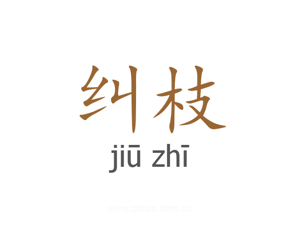 纠枝