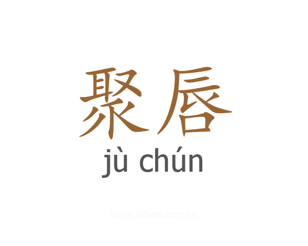 聚唇