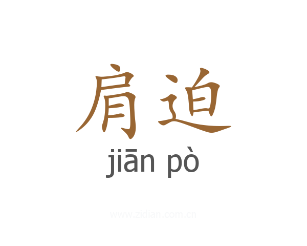 肩迫