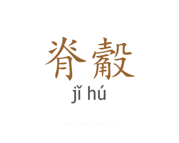 脊觳