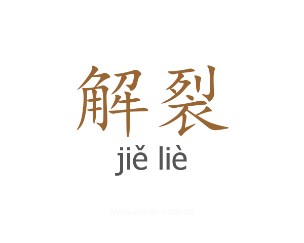 解裂