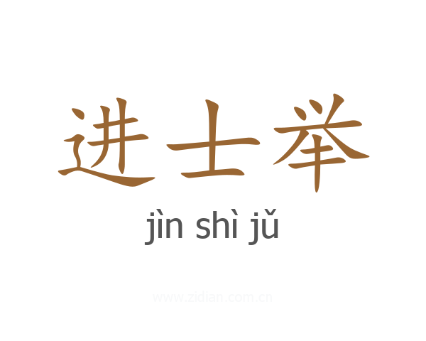 进士举