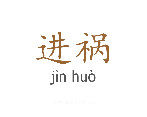 进祸
