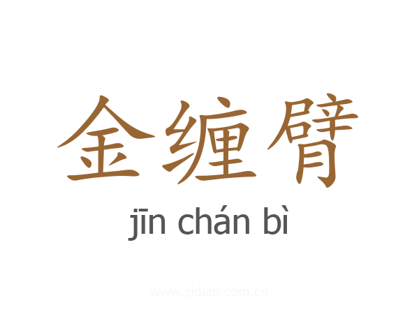 金缠臂