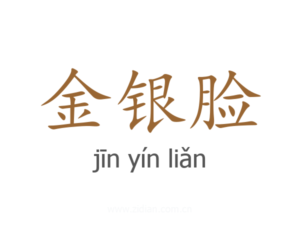 金银脸