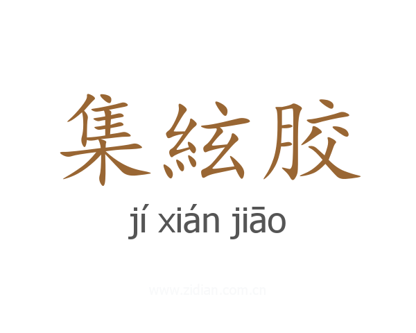 集絃胶