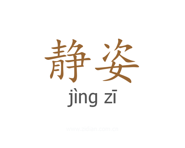 静姿