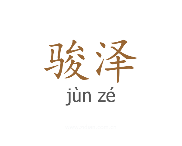 骏泽