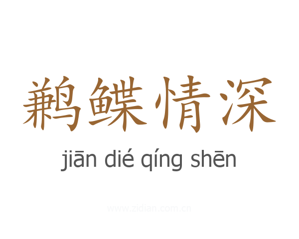 鹣鲽情深