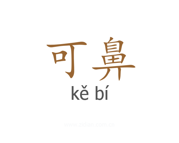 可鼻