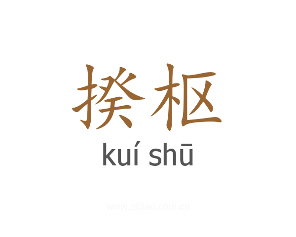 揆枢