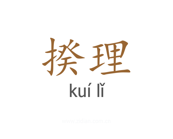 揆理