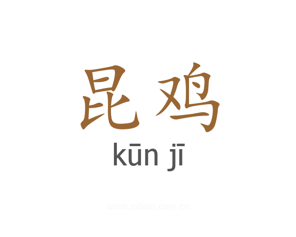 昆鸡